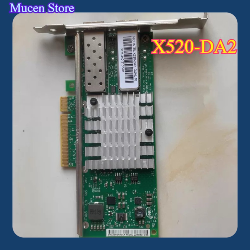 10Gb Sfp+ Pcie Network Card Dual Port - X520-DA2 10Gb SFP+ PCI-E Netzwerkkarte NIC,