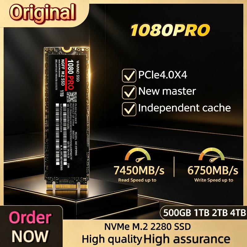 M.2 Nvme 4Tb Pcie 4.0 Ssd - 100% Original 1080PRO mit 1TB, 2TB