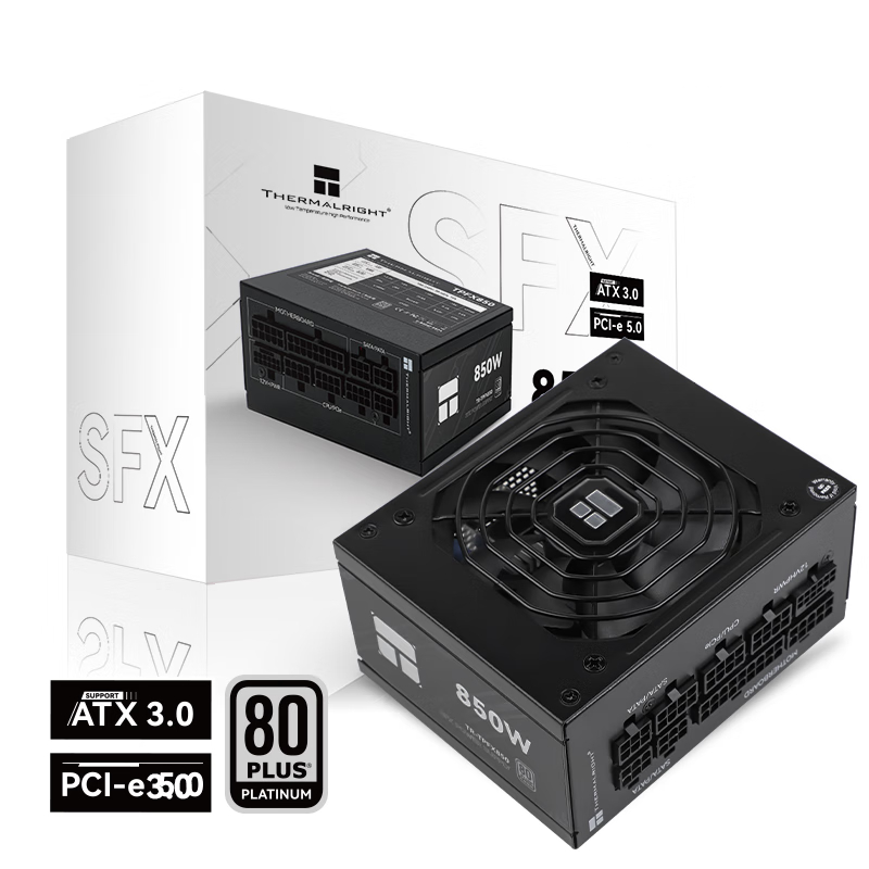Sfx Power Supply 850W Gold - 850W TR-TPFX850 Gold-Modul-Computer-Netzteil SFX ATX3.0 mit