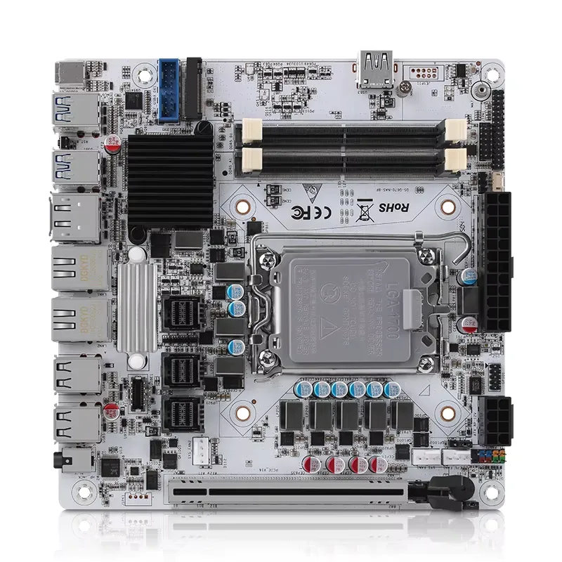2026 Heiß! N23 Q670 NAS-Mother – Lga 1700 Ddr5 Itx Motherboard Bewertung und Preis