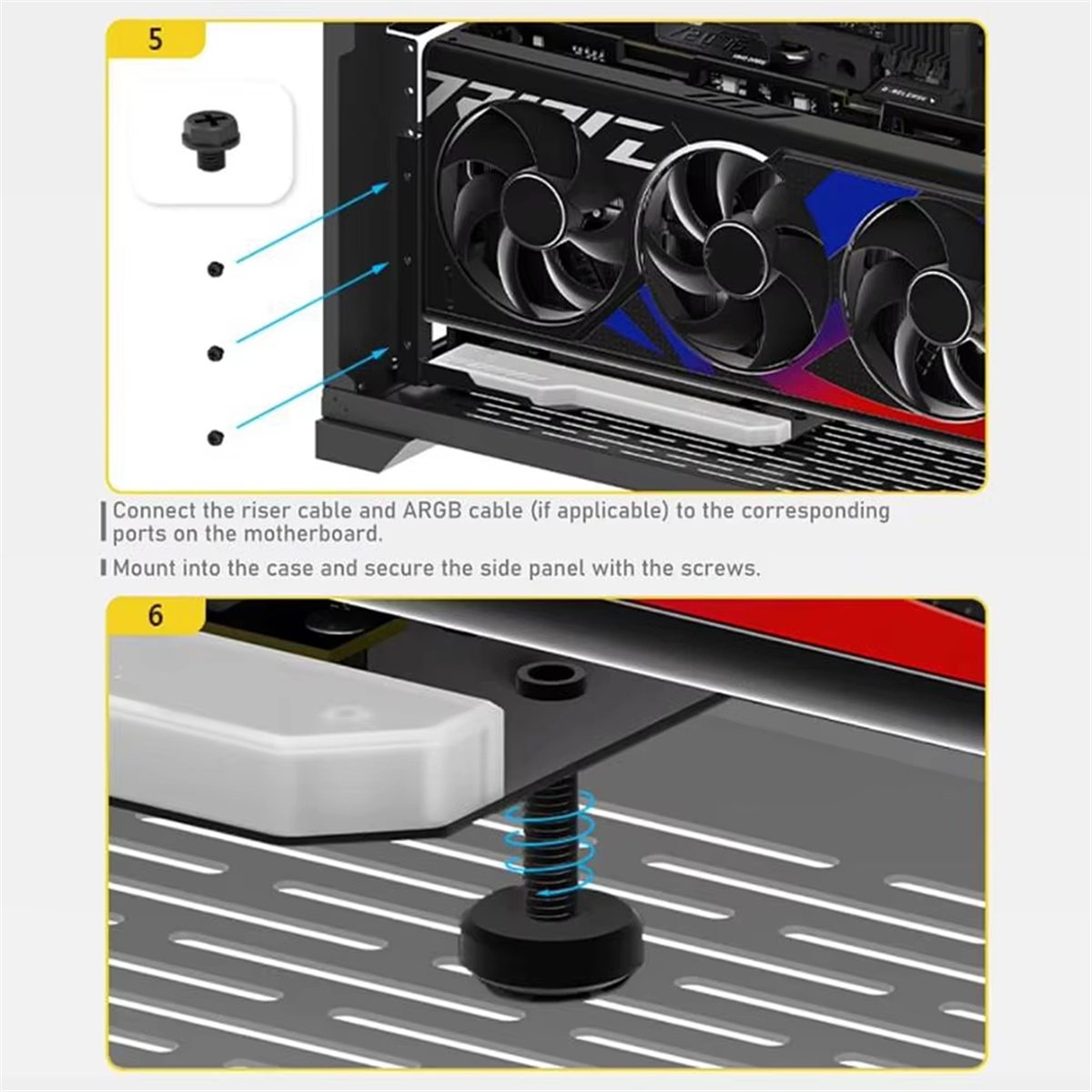 L77A Vertikale GPU-Montagehalt – Pcie 4.0 X16 Riser Cable 90 Degree Bewertung und Preis