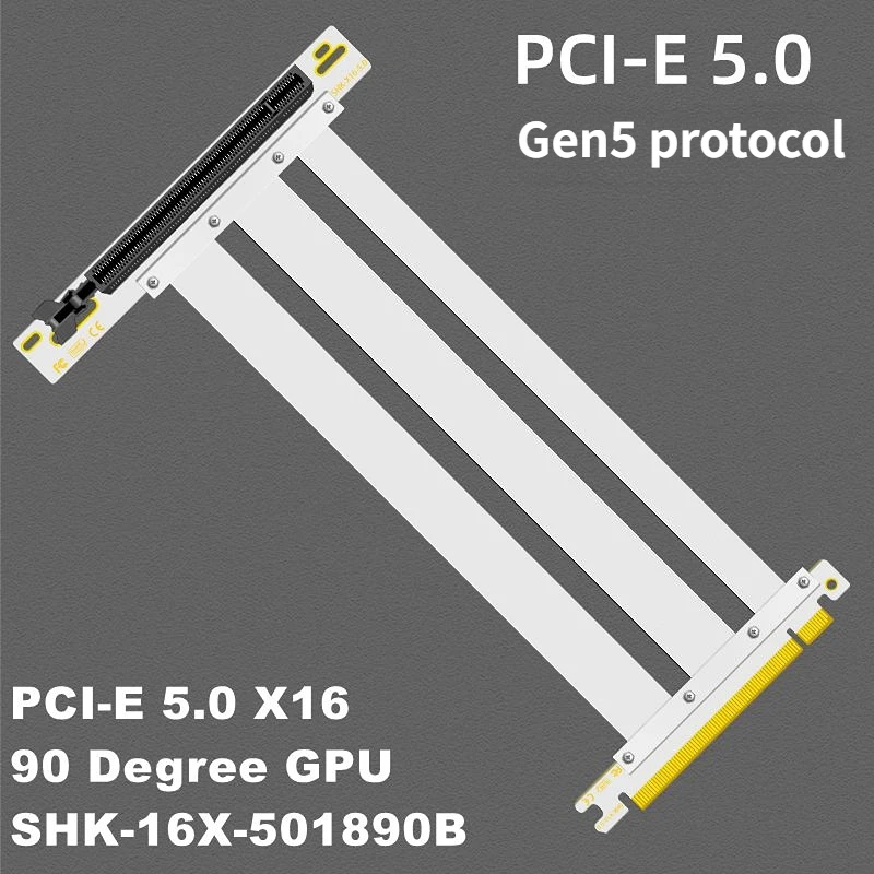 PCIE 5.0 x16 Riser-Kabel, perf – Pcie 4.0 X16 Riser Cable 90 Degree Bewertung und Preis