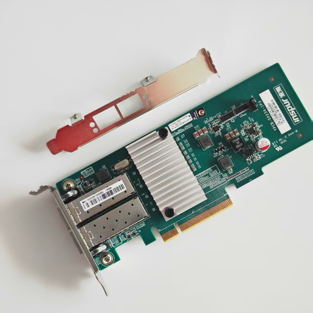 10 GB SFP+ PCI-E-Netzwerkkarte – 10Gb Sfp+ Pcie Network Card Dual Port Bewertung und Preis