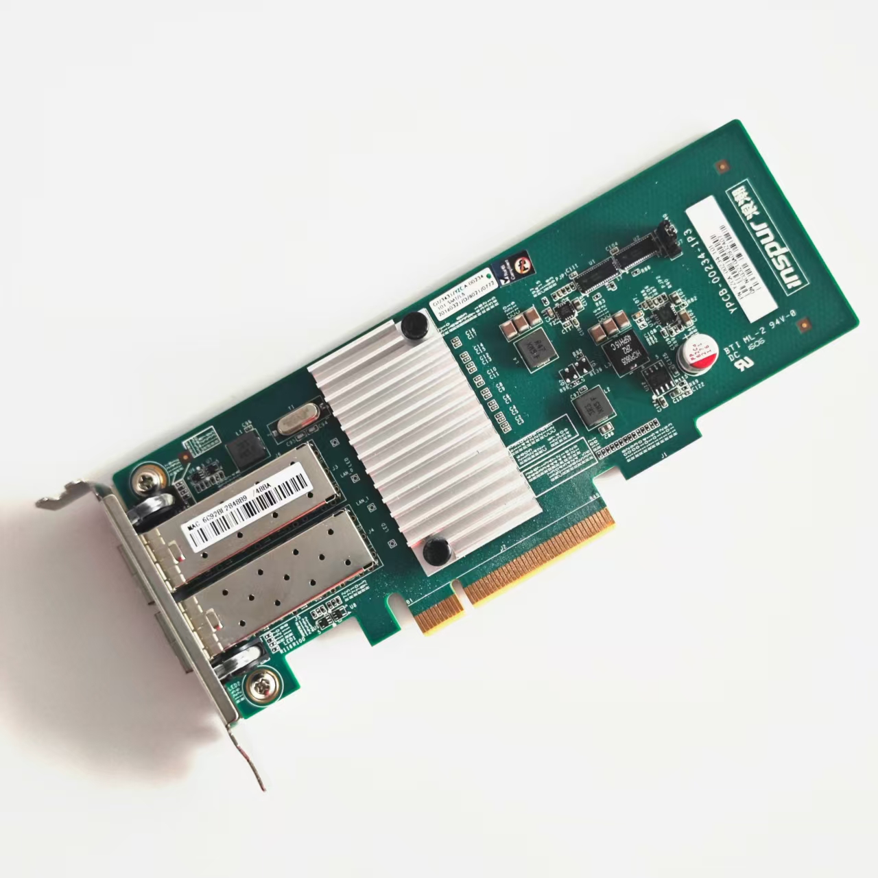 10 GB SFP+ PCI-E-Netzwerkkarte – 10Gb Sfp+ Pcie Network Card Dual Port Bewertung und Preis