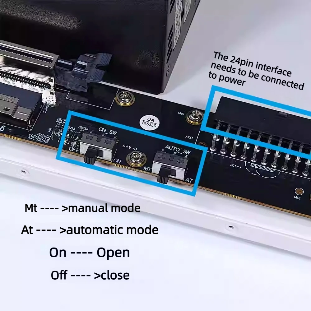 Dual SlimSAS 8i Grafik-GPU-Doc – External Gpu Dock Pcie 4.0 Oculink Bewertung und Preis