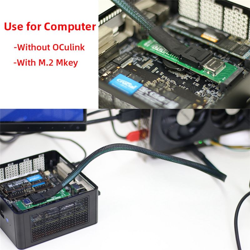 AY14 -M.2 MKEY zu OCULINK Adap – External Gpu Dock Pcie 4.0 Oculink Bewertung und Preis