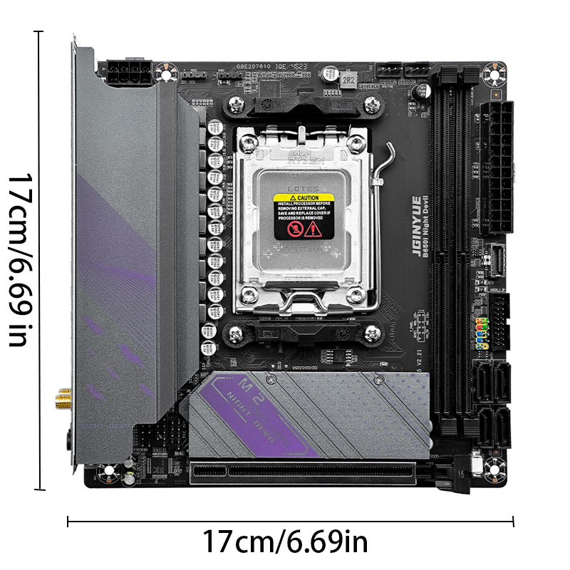 JGINYUE B650I Night Devil WiFi – B650 Itx Motherboard Wifi Bewertung und Preis
