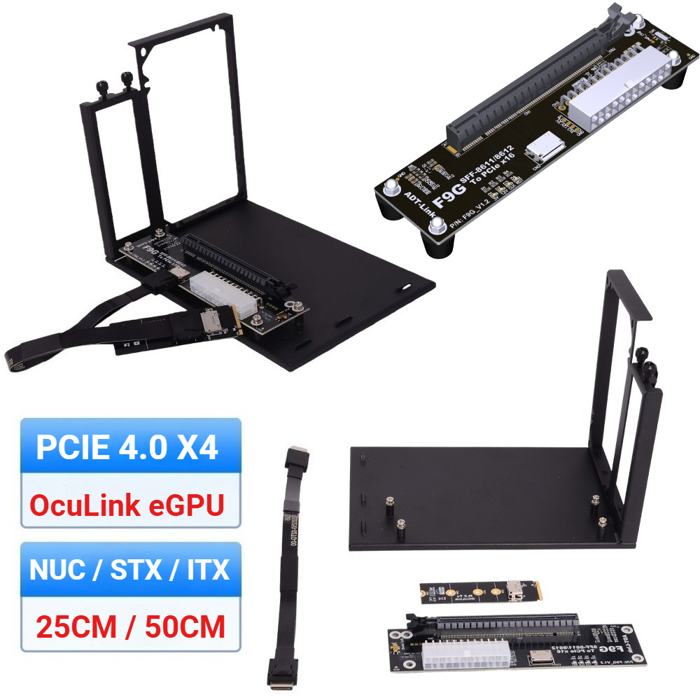 F9G-BK7 EGPU Oculink GPU Dock  – External Gpu Dock Pcie 4.0 Oculink Bewertung und Preis