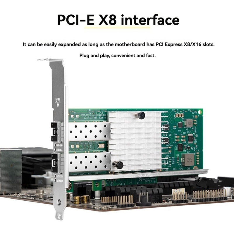 X520-DA1 10 GB SFP+ Dual-Port- – 10Gb Sfp+ Pcie Network Card Dual Port Bewertung und Preis