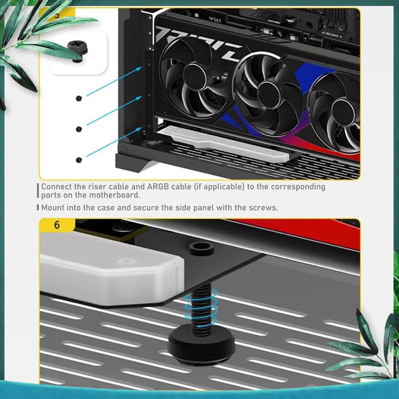 (NEU) Vertikale GPU-Montagehal – Pcie 4.0 X16 Riser Cable 90 Degree Bewertung und Preis