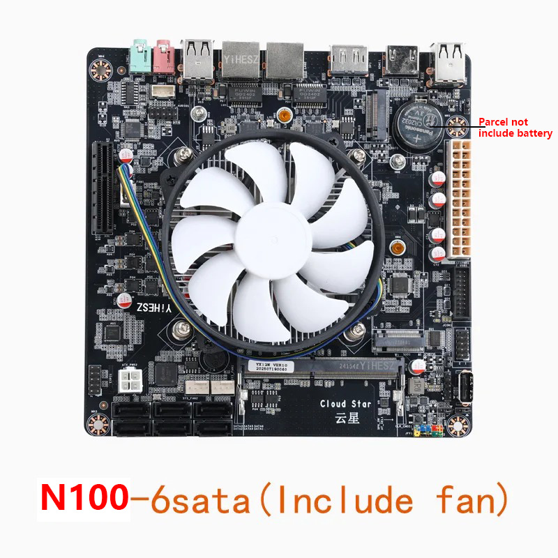 Intel N100 Mini-ITX Motherboar – Nas Motherboard N100 6 Sata Bewertung und Preis