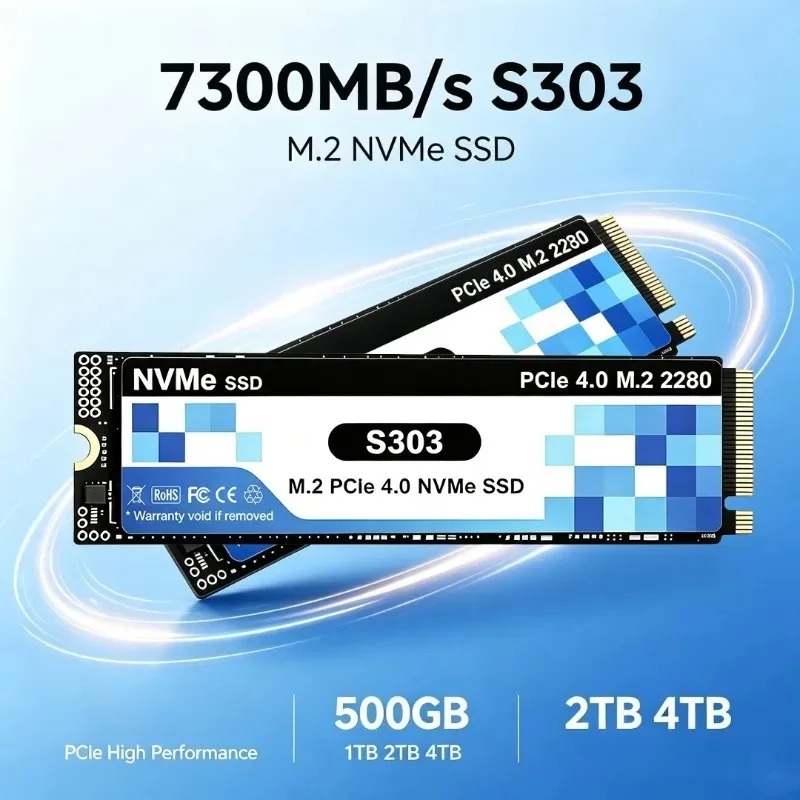 S303 PCIe 4.0 M.2 NVMe SSD 500 – M.2 Nvme 4Tb Pcie 4.0 Ssd Bewertung und Preis